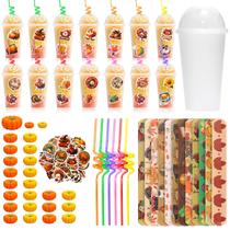 Kit de Lembrancinhas de Ação de Graças Tinrbip 25 Peças Copos, Tampas e Acessórios Kit de Lembrancinhas de Ação de Graças Tinrbip 25 Peças Copos, Tampas e Acessórios