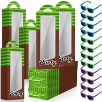 Kit de Lembrancinhas Mootycapa 24 Peças Caixas de Presente Pixel Óculos de Sol Kit de Lembrancinhas Mootycapa 24 Peças Caixas de Presente Pixel Óculos de Sol