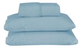 kit De Lençol Jogo de Cama 3 Peças Casal Algodão Cores