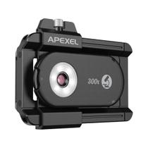 Kit De Lentes De Microscópio APEXEL Com 300X De Ampliação Para Smartphones Com Luz LED Kit De Lentes De Microscópio APEXEL Com 300X De Ampliação Para Smartphones Com Luz LED