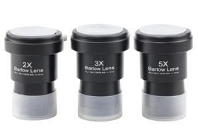 Kit de lentes Telescope Barlow 2X-3X-5X para ocular de astronomia