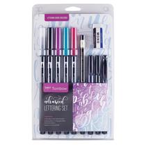 Kit de Lettering Tombow 56191 Avançado com Canetas Brush e Caligrafia Kit de Lettering Tombow 56191 Avançado com Canetas Brush e Caligrafia