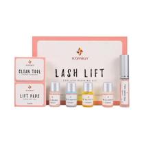 Kit De Levantamento De Cílios De Queratina ICONSIGN Lash Perm Set Duradouro Enrolado De 6 a 8