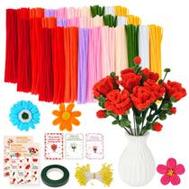 Kit de Limpadores de Cachimbo Anyeve 1000 Peças 8 Cores para Artesanato DIY Kit de Limpadores de Cachimbo Anyeve 1000 Peças 8 Cores para Artesanato DIY