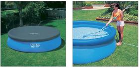 KIT DE LIMPEZA + CAPA 3,05 M INFLÁVEL Intex