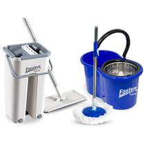 Kit de Limpeza Completo Balde Mop e Rodo Mop Flat