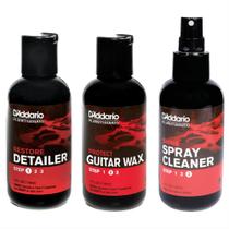 Kit De Limpeza D'addario Planet Waves Violão Guitarra Baixo Kit De Limpeza D'addario Planet Waves Violão Guitarra Baixo