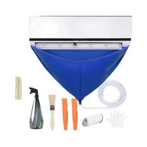 Kit De Limpeza De Ar Condicionado À Prova D'água Com Saco De Drenagem E Ferramentas De Limpeza De AC