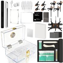 Kit de Limpeza de Cartas DEDC com Caneta Térmica e Umidificador de Acrílico Kit de Limpeza de Cartas DEDC com Caneta Térmica e Umidificador de Acrílico