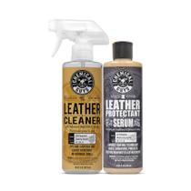 Kit de limpeza de couro e sérum para couro Chemical Guys 473ml