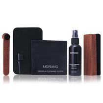 Kit de limpeza de discos de vinil Mopiano 6 em 1 com líquido de limpeza de 80 mL Kit de limpeza de discos de vinil Mopiano 6 em 1 com líquido de limpeza de 80 mL