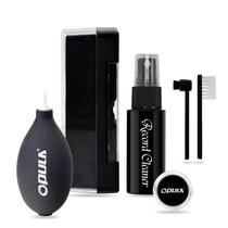 Kit de limpeza de discos de vinil OPULA 6PCS com escova, soprador e gel