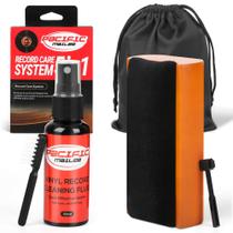 Kit de limpeza de discos de vinil Pacific Mailer 5 em 1 50 ml