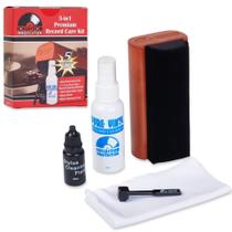 Kit de limpeza de discos de vinil, protetor coletor com pincel e muito mais Kit de limpeza de discos de vinil, protetor coletor com pincel e muito mais