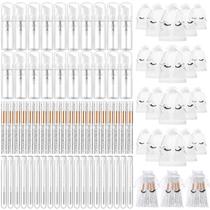 Kit de limpeza de extensão de cílios Zhehao 80 unidades com frasco de xampu Kit de limpeza de extensão de cílios Zhehao 80 unidades com frasco de xampu
