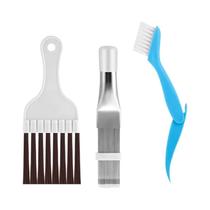 Kit De Limpeza De Fins De Ar Condicionado 3 Peças Ferramenta De Limpeza De Radiador De Condensador