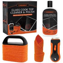 Kit de limpeza de fogão AWEASROY Glass Cooktop 350mL com acesso.