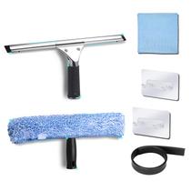Kit de limpeza de janelas MRDARENSU de 14 polegadas com rodo e toalha