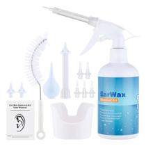 Kit De Limpeza De Ouvido De 500ml Para Adultos E Crianças, Removedor De Cera De Ouvido Espiral, Kit De Limpeza De Ouvido De 500ml Para Adultos E Crianças, Removedor De Cera De Ouvido Espiral,