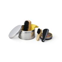 Kit de Limpeza de Sapatos Completo com 6 Peças