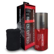 Kit de limpeza de tela Monster Spray 200 ml com pano de microfibra