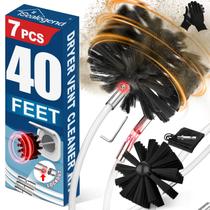 Kit de limpeza de ventilação do secador Sealegend atualizado de 40 pés com furadeira Kit de limpeza de ventilação do secador Sealegend atualizado de 40 pés com furadeira