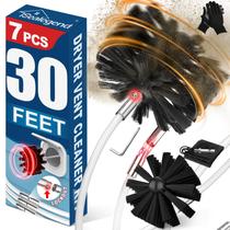 Kit de limpeza de ventilação do secador Sealegend, removedor de fiapos de 30 pés com furadeira Kit de limpeza de ventilação do secador Sealegend, removedor de fiapos de 30 pés com furadeira