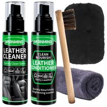 Kit de Limpeza e Condicionador para Couro WERNMIND 100 ml Kit de Limpeza e Condicionador para Couro WERNMIND 100 ml