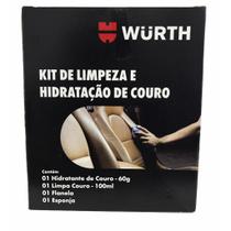 Kit De Limpeza E Hidratação De Couro - Wurth