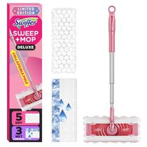 Kit de limpeza e limpeza de piso Swiffer Sweep and Mop Deluxe