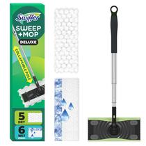 Kit de limpeza e limpeza de piso Swiffer Sweep & Mop Deluxe