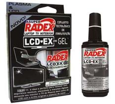 Kit de Limpeza em Gel Spray para Telas LCD/Notebook/TV Asuper Radex LCD-EX 60ml