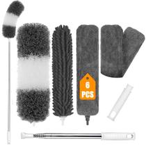 Kit de limpeza extensível Feather Duster Kelursien 6PCS