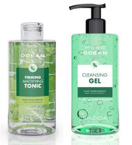 Kit De Limpeza Facial Para Pele Oleosa E Mista Pure Ocean Sheida