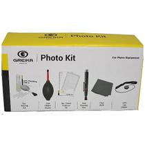 Kit De Limpeza Greika 8 em 1 WOA2048 Para Lentes e Câmeras
