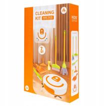Kit de Limpeza Infantil Com Robô Aspirador