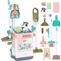 Kit de Limpeza Infantil deAO 20 Peças para Brincar de Faz de Conta Kit de Limpeza Infantil deAO 20 Peças para Brincar de Faz de Conta