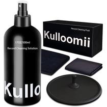 Kit de Limpeza Kulloomii para Discos de Vinil - 500ml com Spray e Pano