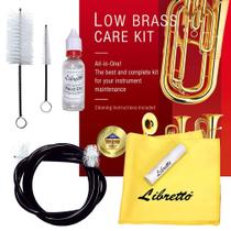 Kit de limpeza Libretto Low Brass Valve Oil Slide Grease Kit de limpeza Libretto Low Brass Valve Oil Slide Grease