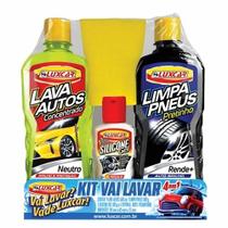 Kit De Limpeza Luxcar Lava Auto 4 Em 1 - 2200