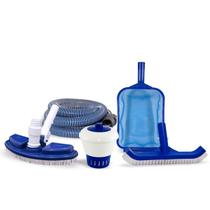 Kit De Limpeza Manutenção Piscina Intex Aspirador Peneira Kit De Limpeza Manutenção Piscina Intex Aspirador Peneira