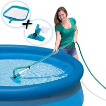 Kit de Limpeza Manutenção Piscina Intex Aspirador Peneira Kit de Limpeza Manutenção Piscina Intex Aspirador Peneira