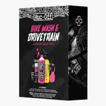 Kit de Limpeza Muc-Off Bike Wash e Essenciais para Transmissão Kit de Limpeza Muc-Off Bike Wash e Essenciais para Transmissão