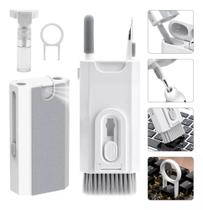 Kit De Limpeza Multifuncional 8x1 - Teclado, Fones, Celular, Tablet e Cameras Digital