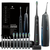 Kit de limpeza oral HUACO CARE Water Dental Flosser e escova de dentes