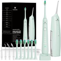 Kit de limpeza oral HUACO CARE Water Dental Flosser e escova de dentes