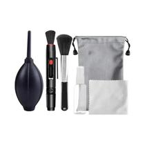 Kit De Limpeza Para Câmeras Digitais, Lentes Canon/Nikon, Telas De Laptop, Teclados E Pano Para