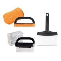 Kit de Limpeza para Chapa BLACKSTONE 5060 em Aço Inoxidável, 8 Peças