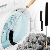 Kit de Limpeza para Duto da Secadora Holikme com Escova Flexível para Fiapos