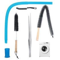 Kit de Limpeza para Duto de Secadora Minify 5 Peças com Mangueira para Aspirador Kit de Limpeza para Duto de Secadora Minify 5 Peças com Mangueira para Aspirador